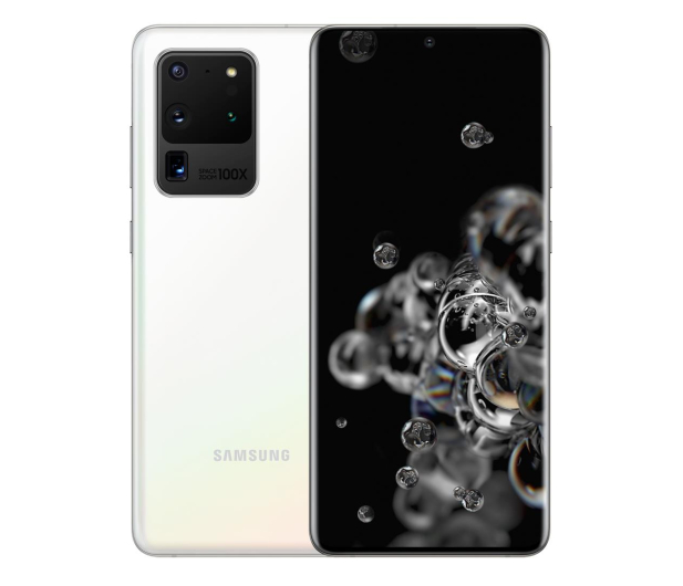 Samsung Galaxy S20 Ultra G988F Dual SIM Cosmic White 5G - 565836 - zdjęcie